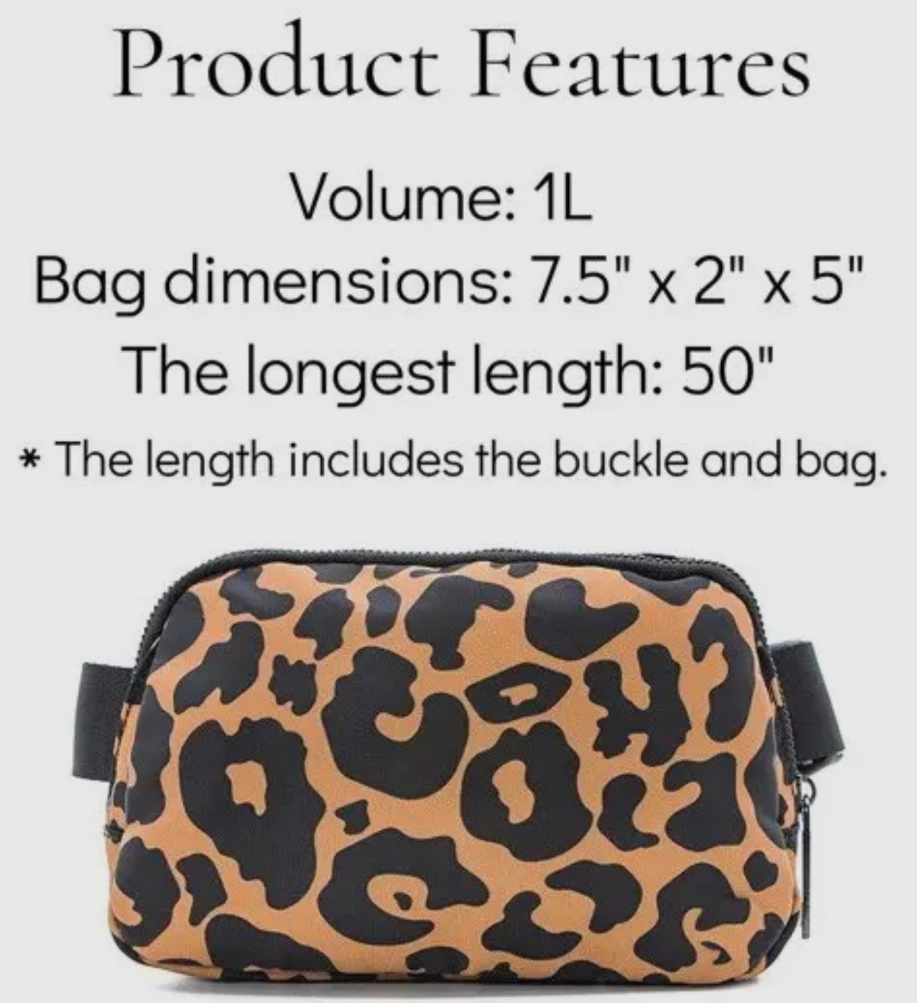 Cross Body Sling Fanny Pack Belt Bag