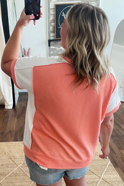Weekend Brunch Colorblock Tee