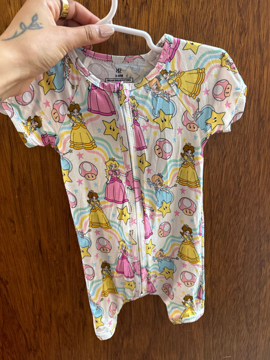 Super Mario Princesses Bamboo Shortie