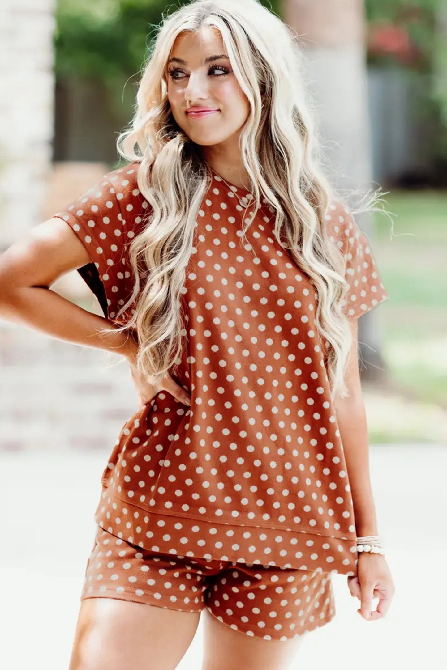 The Cinnamon Dot Lounge Set ⭐