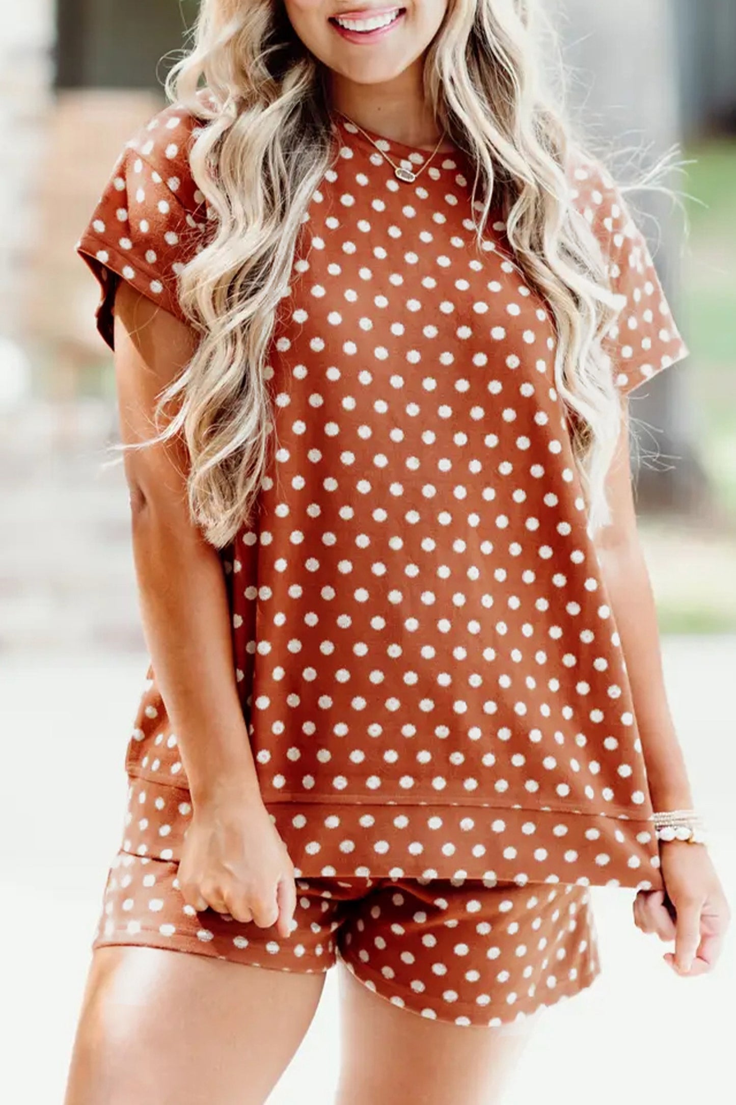 The Cinnamon Dot Lounge Set ⭐