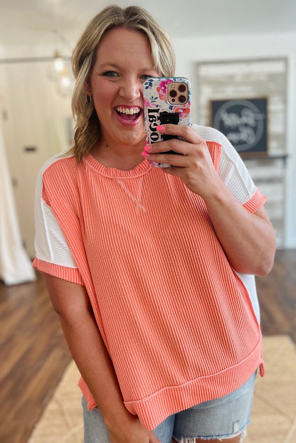 Weekend Brunch Colorblock Tee