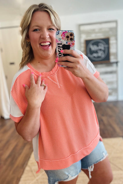 Weekend Brunch Colorblock Tee
