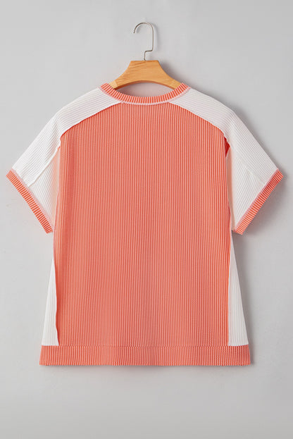 Weekend Brunch Colorblock Tee