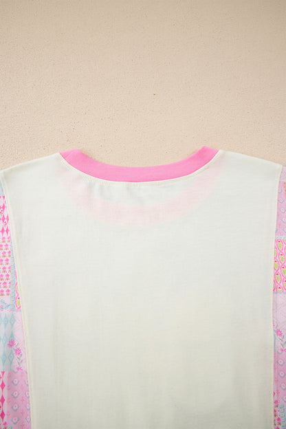 Petal Pop Patchwork Top