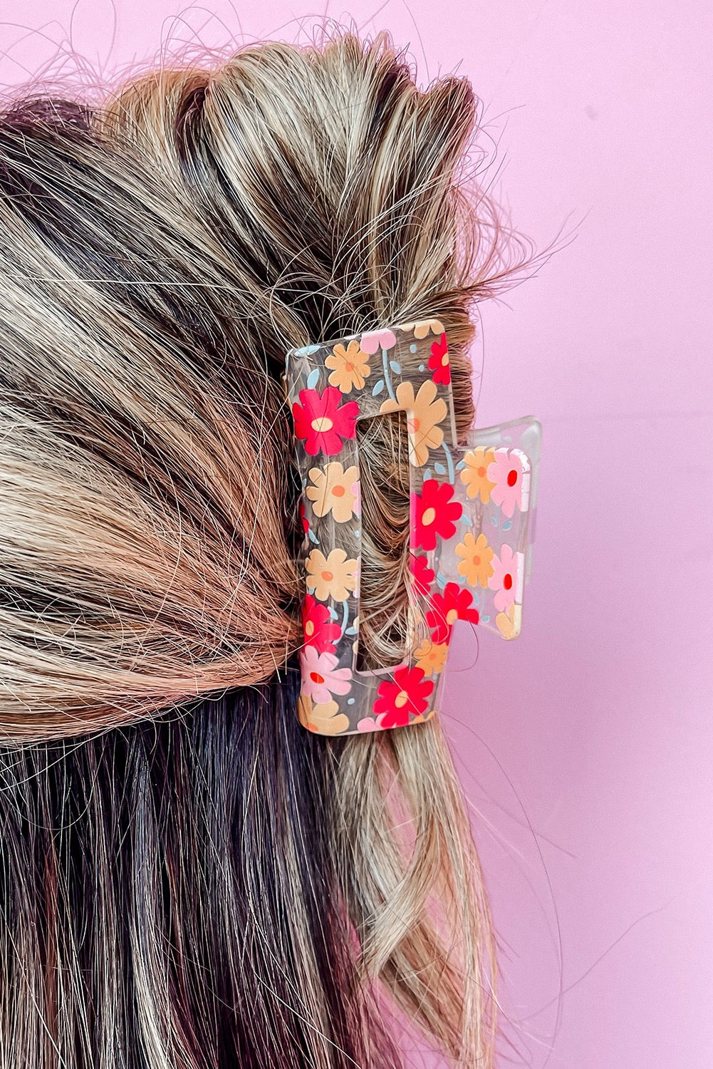 Vintage Bloom Claw Clip