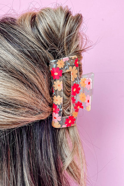 Vintage Bloom Claw Clip