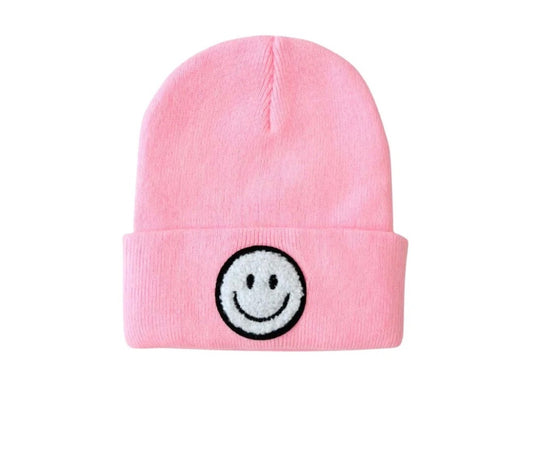 Smiley Baby & Kids' Beanie | Pink