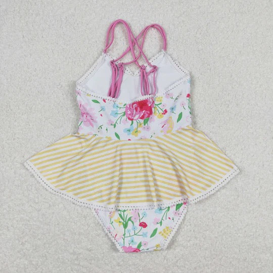 girl one piece swimsuit tankini swimwear
