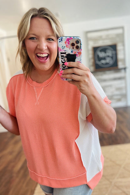 Weekend Brunch Colorblock Tee