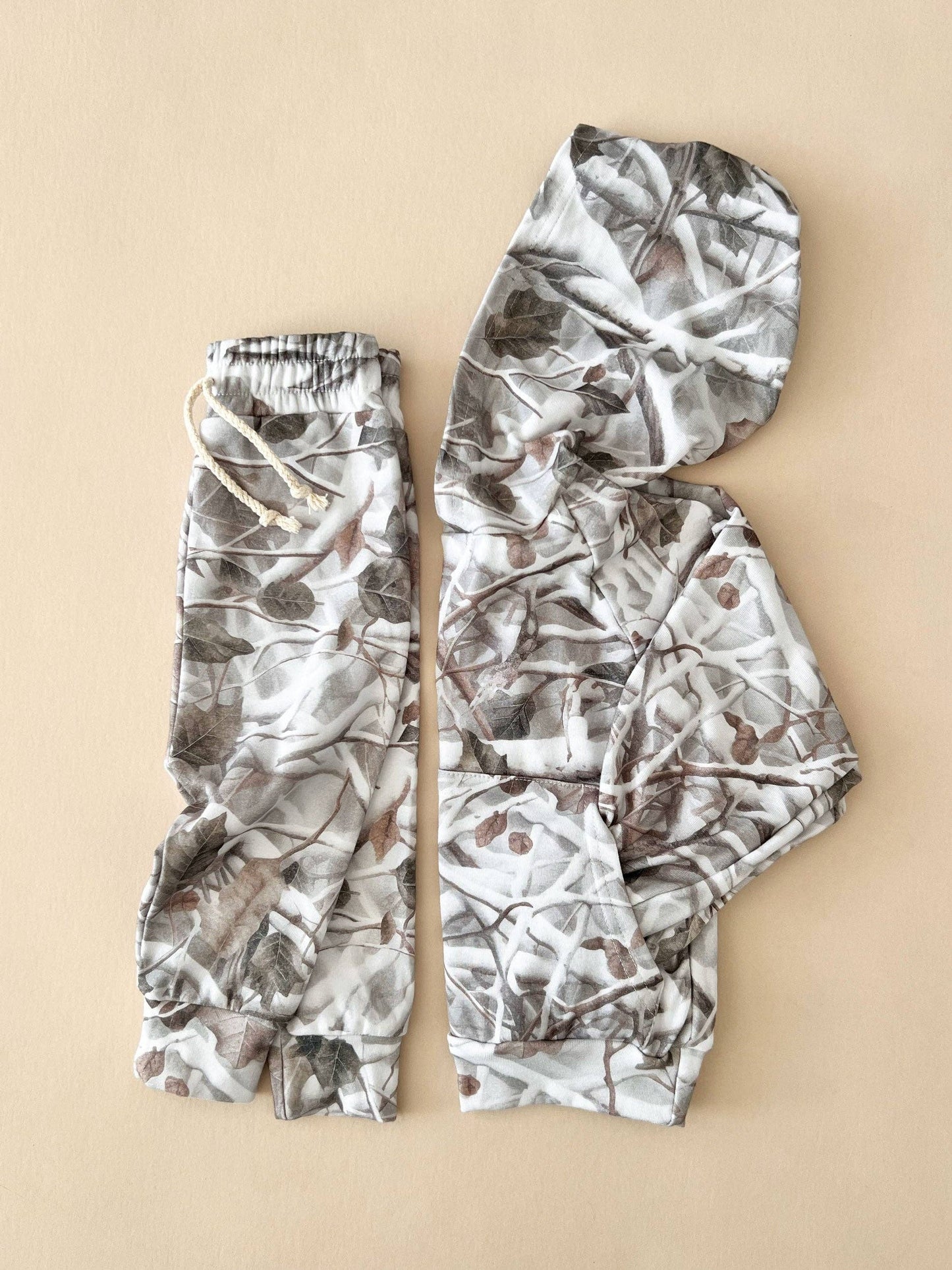 Hoodie Jogger Set | Camo
